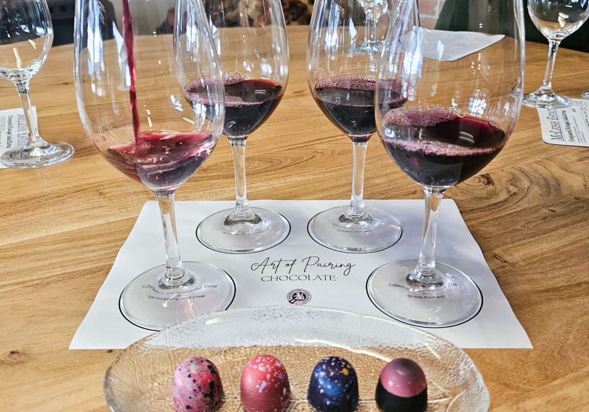 wine and chocolate